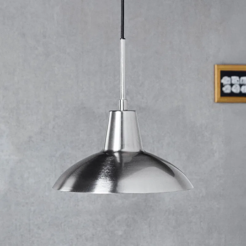 Desk hanglamp, zilver, Ø 31 cm, E27 - House Doctor - Woonkamer - Designer - Metaal - 1 lamp by House Doctor – product photo