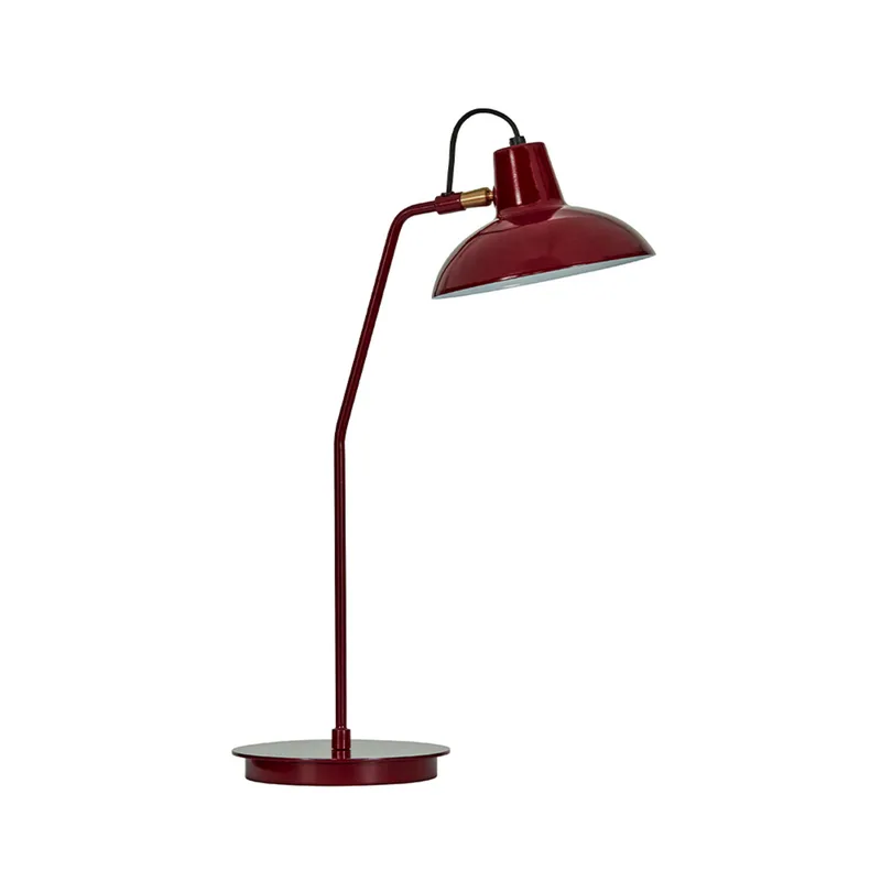 Desk tafellamp, rood, hoogte 50 cm, E14 - House Doctor - Woonkamer - Metaal von House Doctor – Produktfoto