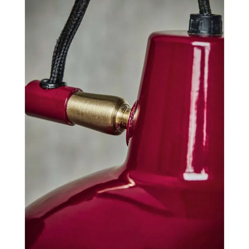 Desk wandlamp, rood, uitval 30 cm, stekker - House Doctor - Werkkamer / Kantoor - Metaal by House Doctor – product photo