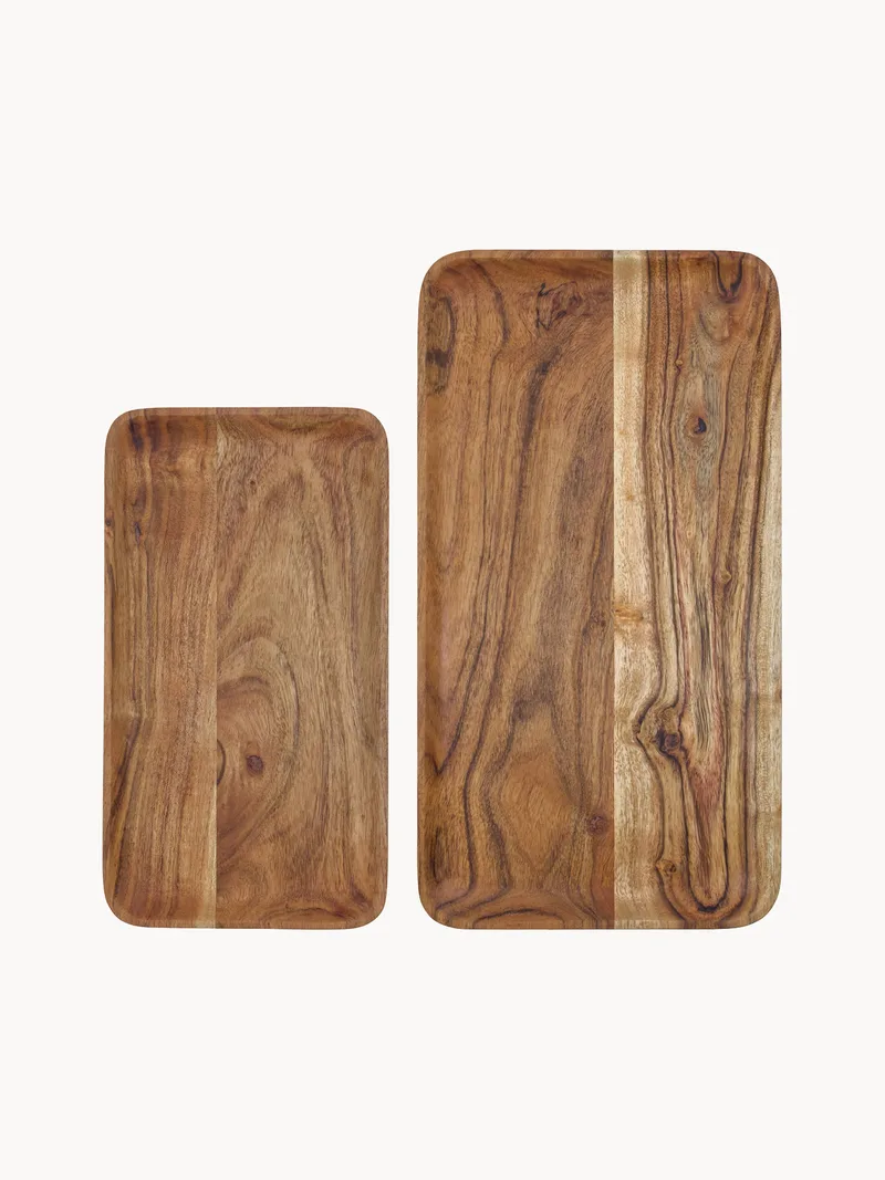 Dienbladen Wood, 2-delig by House Doctor – product photo