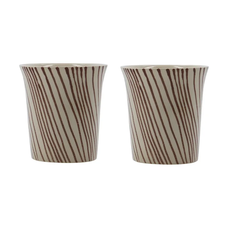 Diva Becher 25 cl 2-teilig Braun de House Doctor – photo du produit