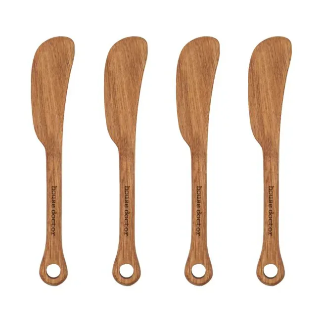 Eya Buttermesser 4er Pack Akazie de House Doctor – photo du produit