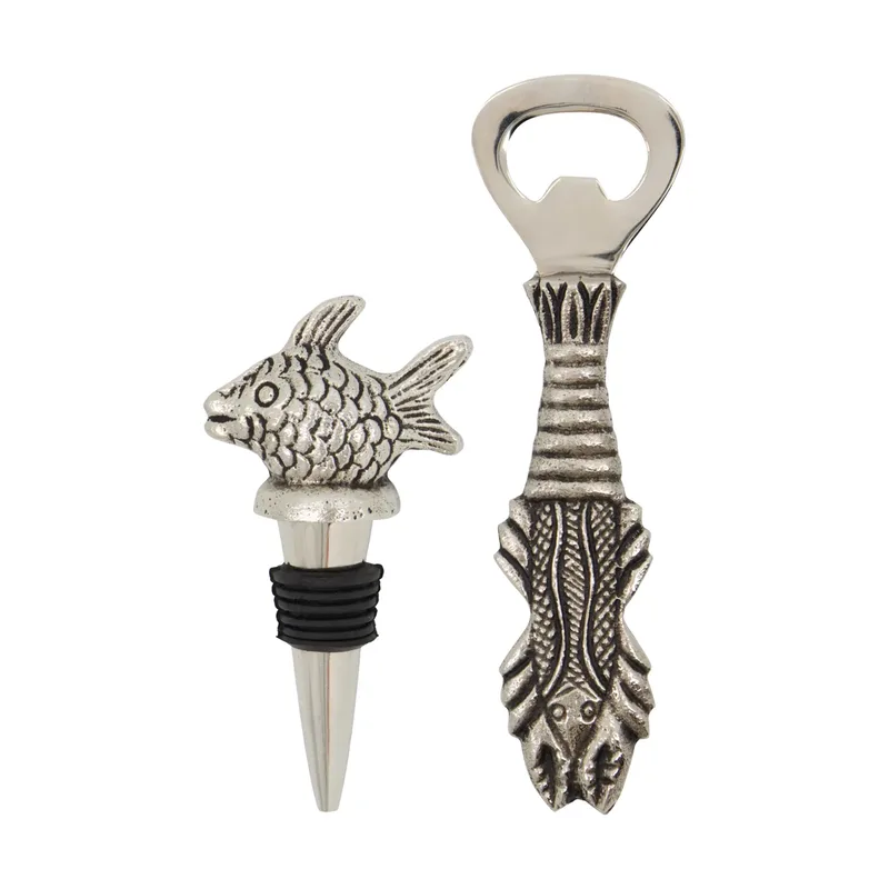 Fish Barset 2-teilig Antiksilber by House Doctor – product photo