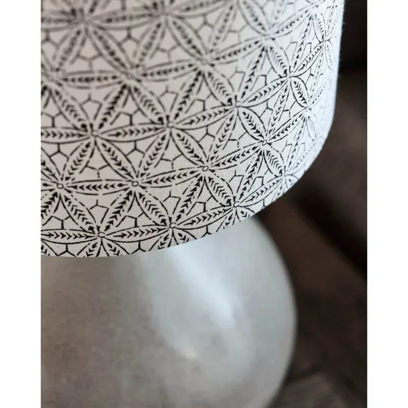 Florie Taffellamp Zand - House Doctor - Woonkamer - Vintage / Retro - Stof van House Doctor – productfoto