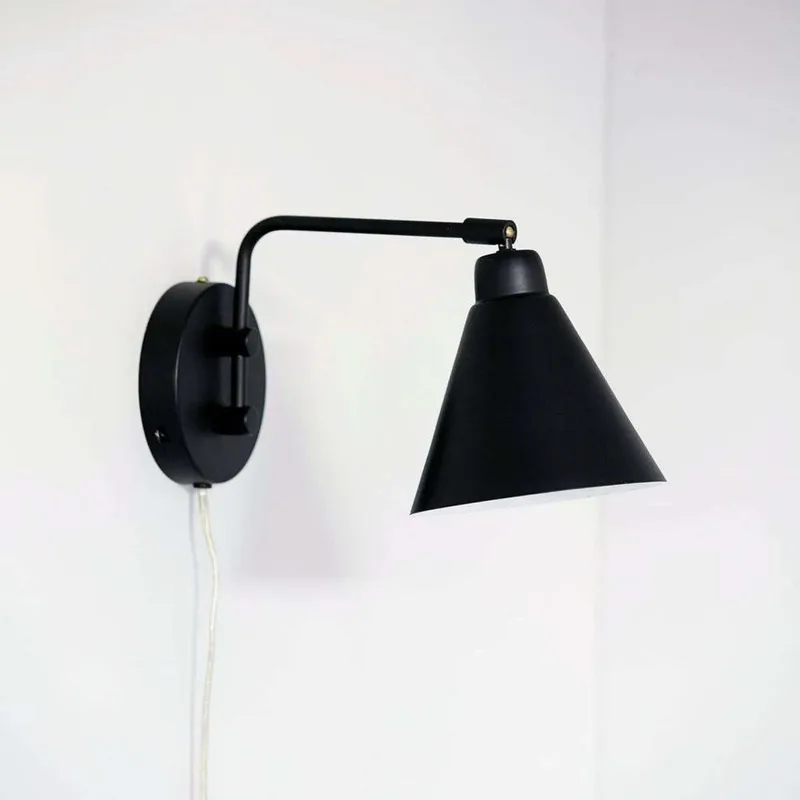 Game Wandlamp 20cm Zwart - House Doctor - Woonkamer - Metaal by House Doctor – product photo