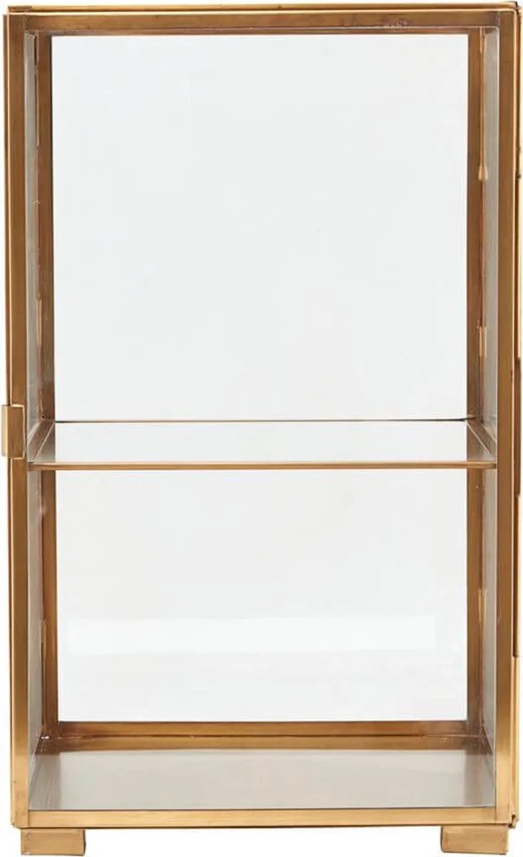 Glazen kastje Glass Wonen > Meubels > Kasten > Kastonderdelen > Handgrepen kast de House Doctor en Messing, Goud – photo du produit
