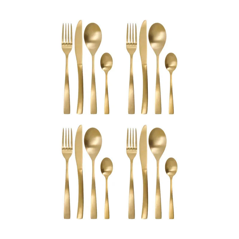 Golden Besteckset 16-teilig Gold de House Doctor – photo du produit