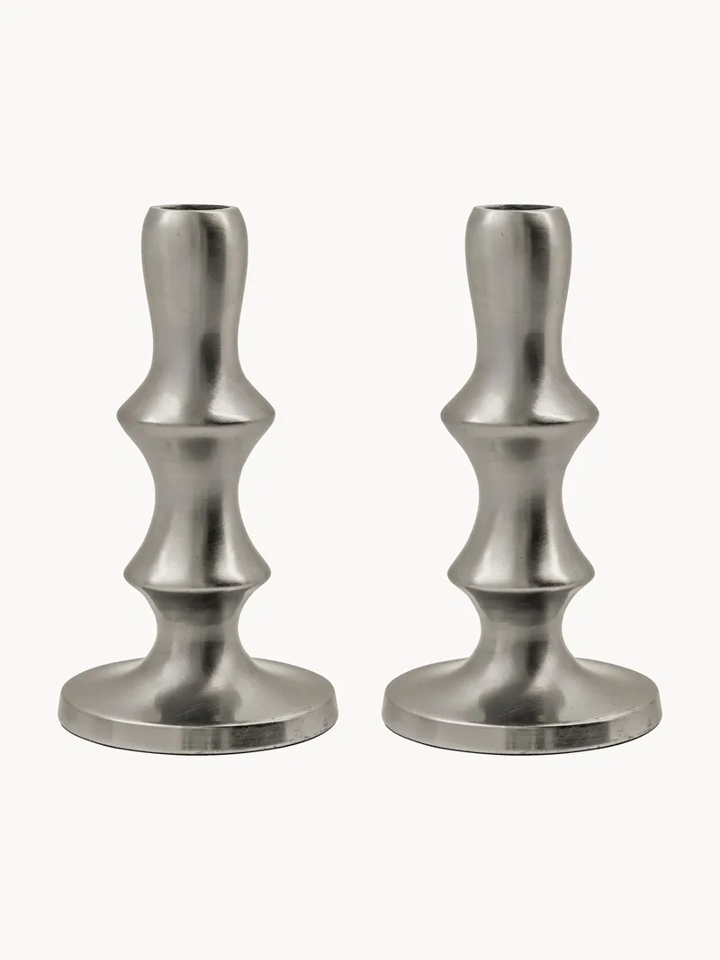 Handgemaakte kaarshouders Reese, 2-delig by House Doctor – product photo