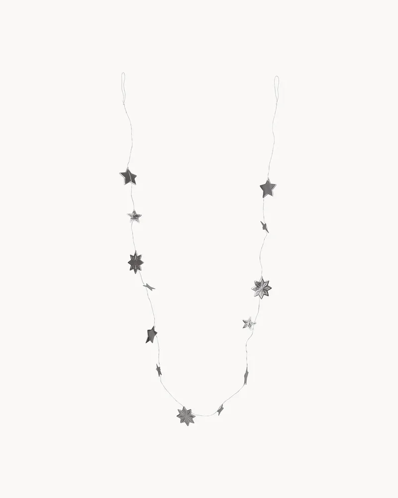 Handgemaakte kerstguirlande Stars van House Doctor – productfoto