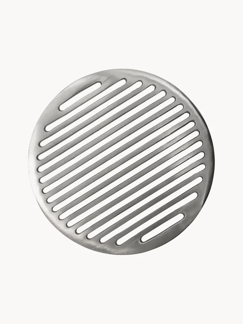Handgemaakte panonderzetter Esme van aluminium van House Doctor – productfoto