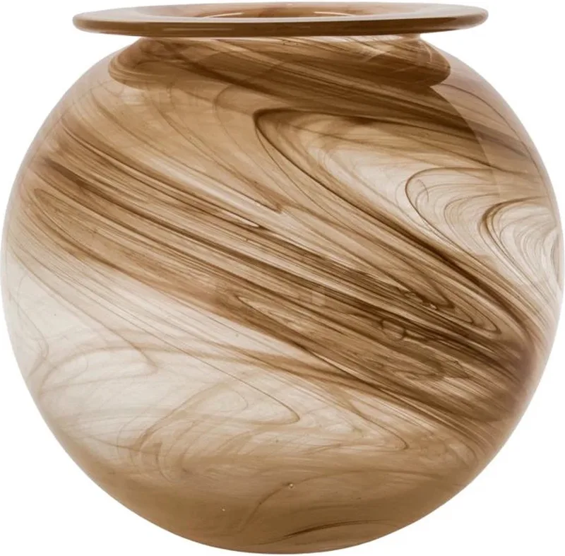 House Doctor Vaas Emba amber 25cm van House Doctor in [gid://shopify/Metaobject/307221758287] – productfoto