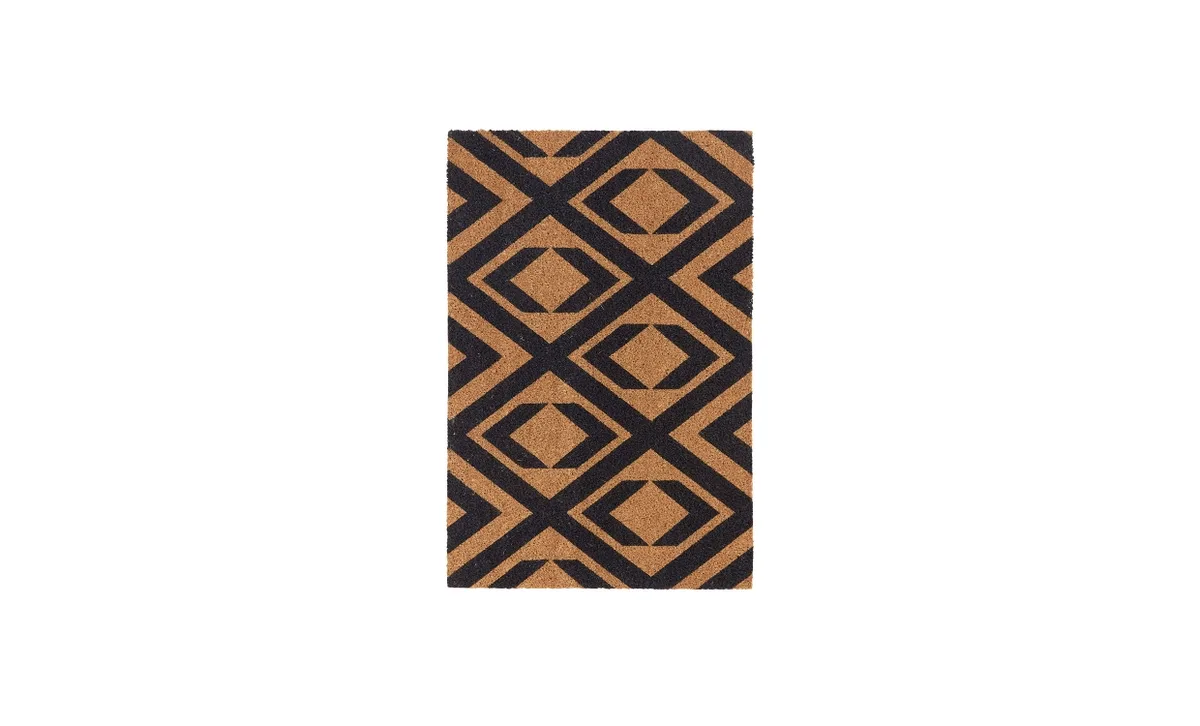INDI Dörrmatta 60x90 Natur/Svart från House Doctor – produktbild