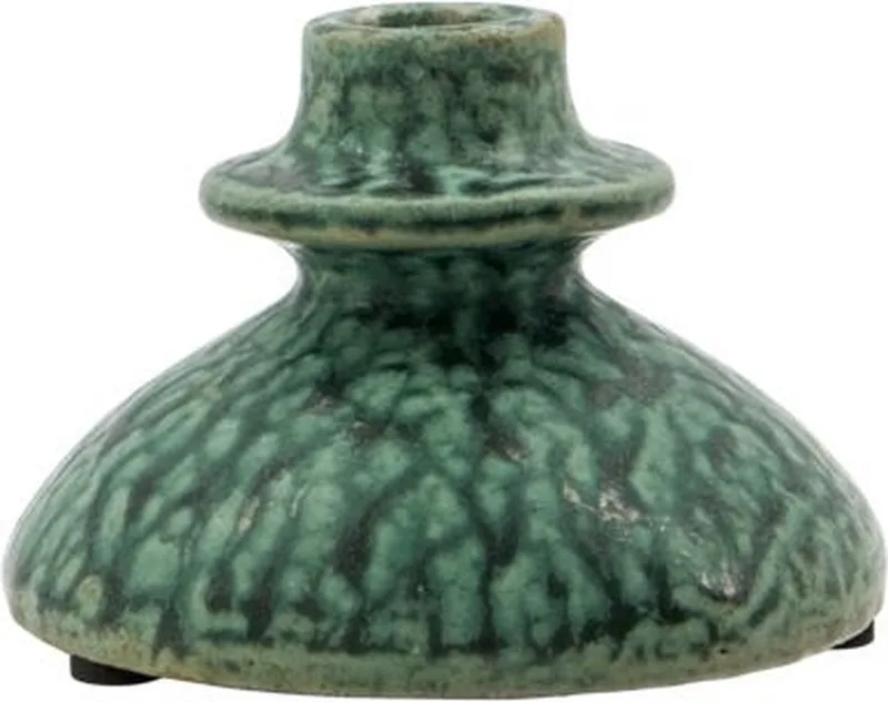 Kandelaar Kulu groen 11cm van House Doctor in [gid://shopify/Metaobject/303100625231] – productfoto