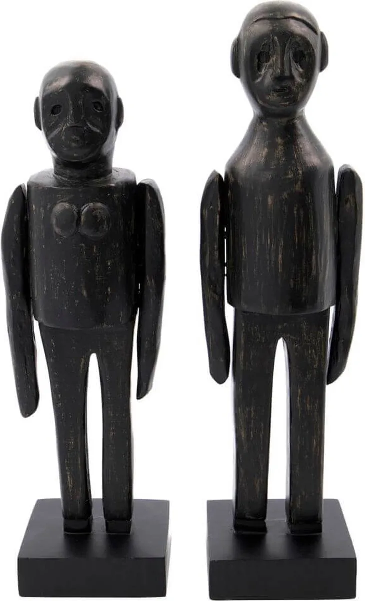 Kunstwerk ornament Spouses van House Doctor in Zwart – productfoto