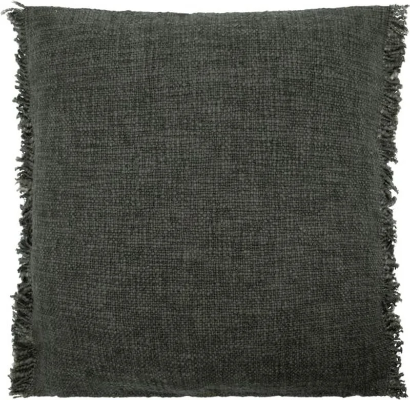 Kussenhoes Pava groen 50x50cm van House Doctor in [gid://shopify/Metaobject/303100625231] – productfoto