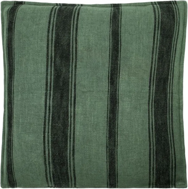 Kussenhoes Suto groen 50x50cm van House Doctor in [gid://shopify/Metaobject/303100625231] – productfoto