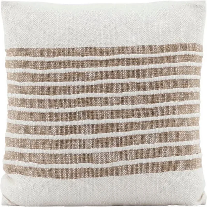 Kussenhoes Yarn lichtbruin 50x50cm by House Doctor in [gid://shopify/Metaobject/307234865487,gid://shopify/Metaobject/297300001103] – product photo