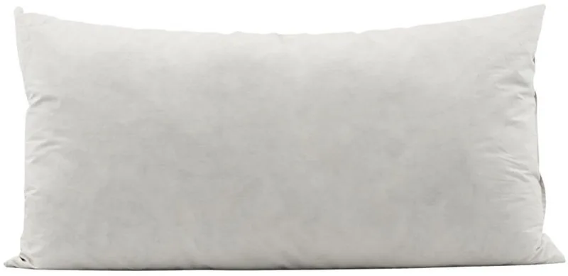 Kussenvulling 80x40cm - eendenveren by House Doctor in Wit – product photo