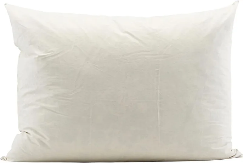 Kussenvulling 80x60cm - eendenveren by House Doctor in Wit – product photo