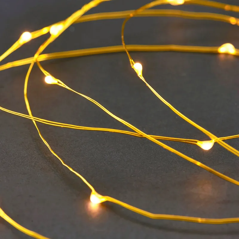 Lichtketting 10m Geelkoper 80 - House Doctor - Woonkamer - Kunststof by House Doctor – product photo