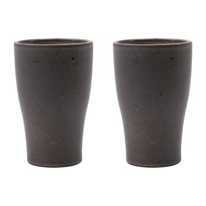 Liss Thermosbecher 14cm 2er Pack Dunkelgrau de House Doctor – photo du produit