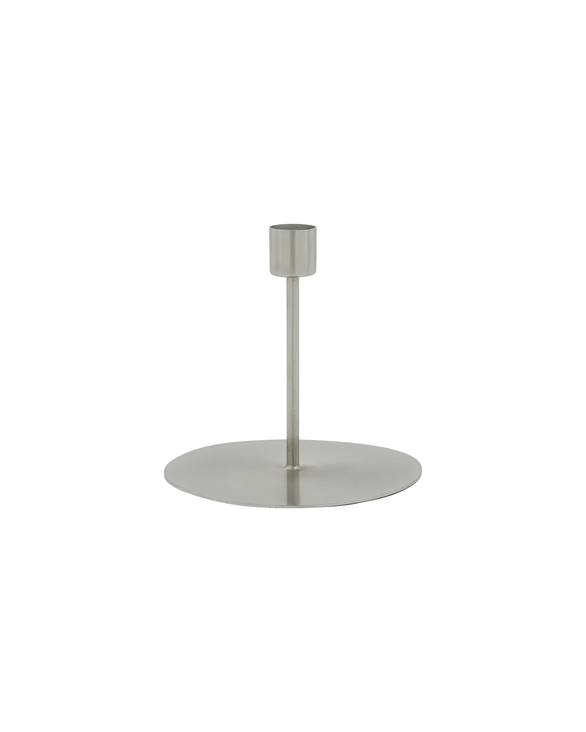Lysestage, Anit, H: 12 cm, Sølv finish by House Doctor – product photo