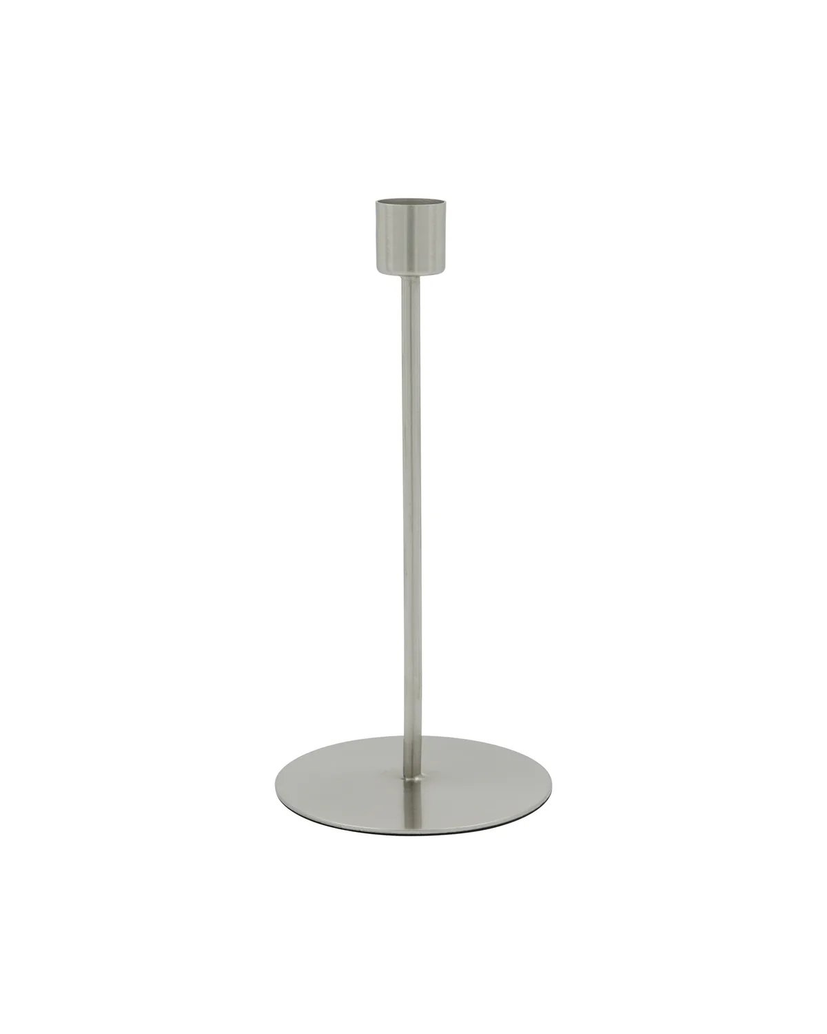 Lysestage, Anit, H: 20 cm, Sølv finish by House Doctor – product photo