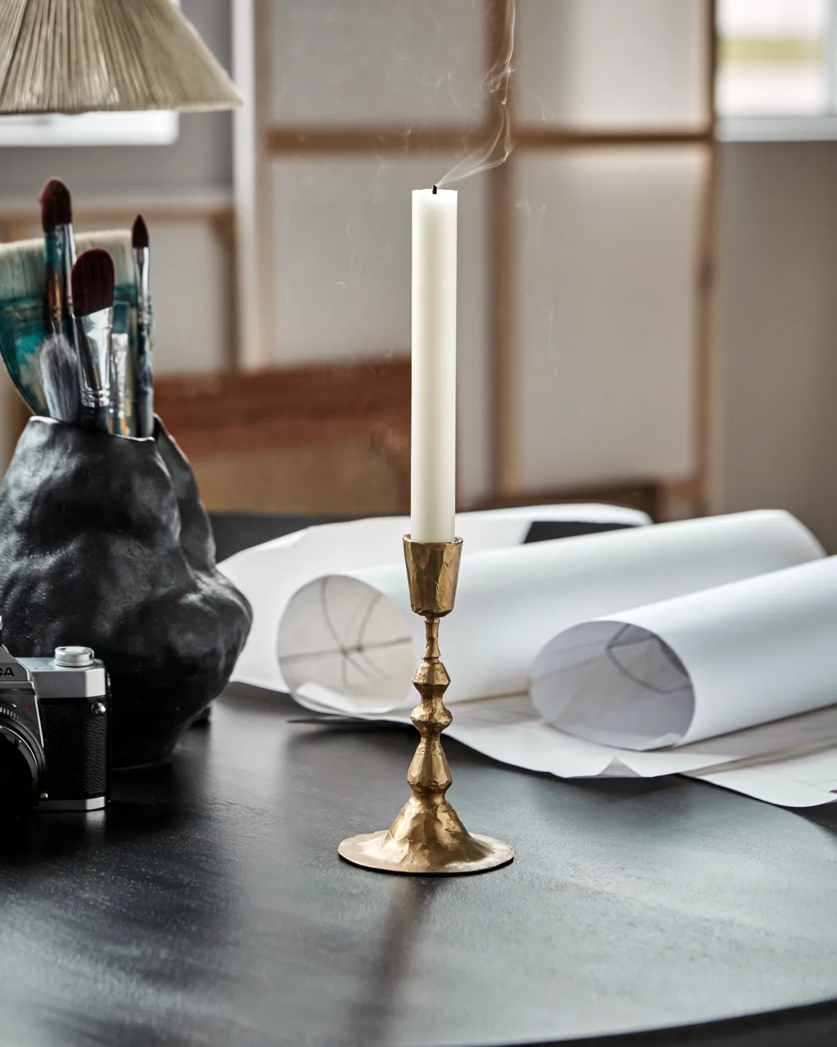Lysestage, Don, Antik guld by House Doctor – product photo
