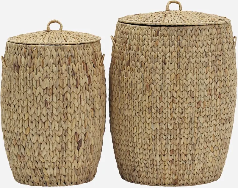 Mand - Laun - Natural - Large- 1 Mand Maat Large by House Doctor in Naturel – product photo
