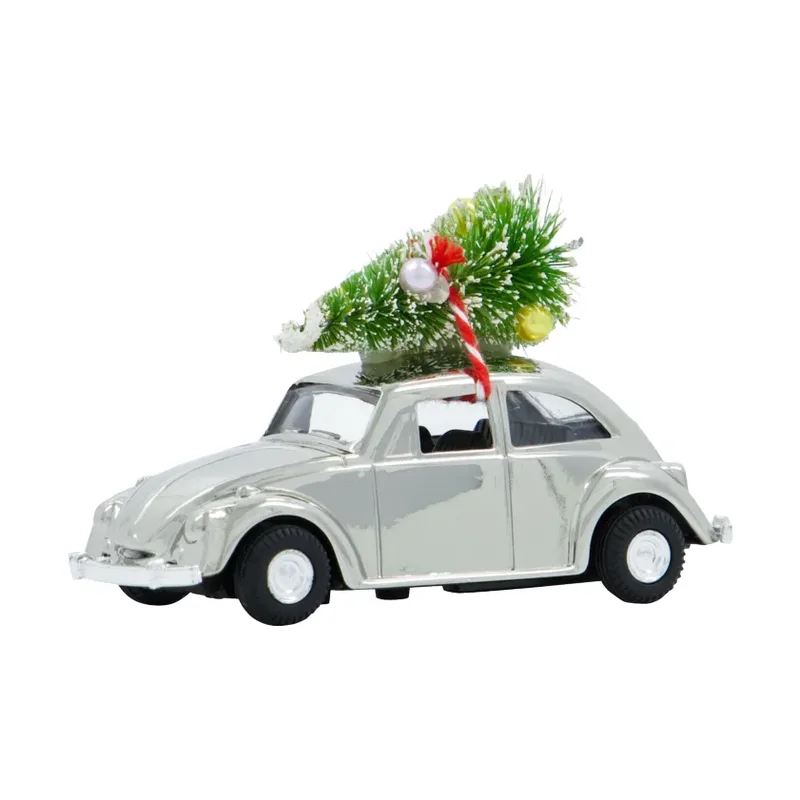 MINI Xmas Auto Silber von House Doctor – Produktfoto
