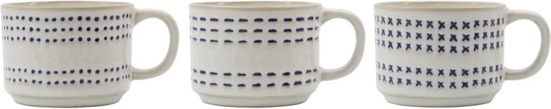 Mokken cadeau set Stich van House Doctor in [gid://shopify/Metaobject/301319979343] – productfoto