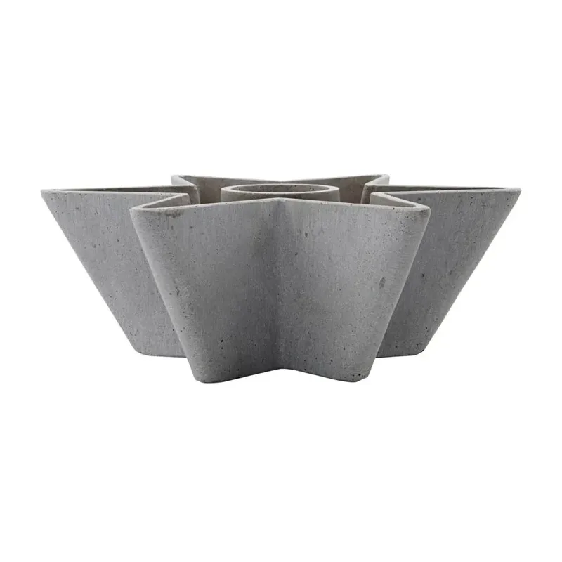 Mold Star Kerzenhalter Grau van House Doctor – productfoto