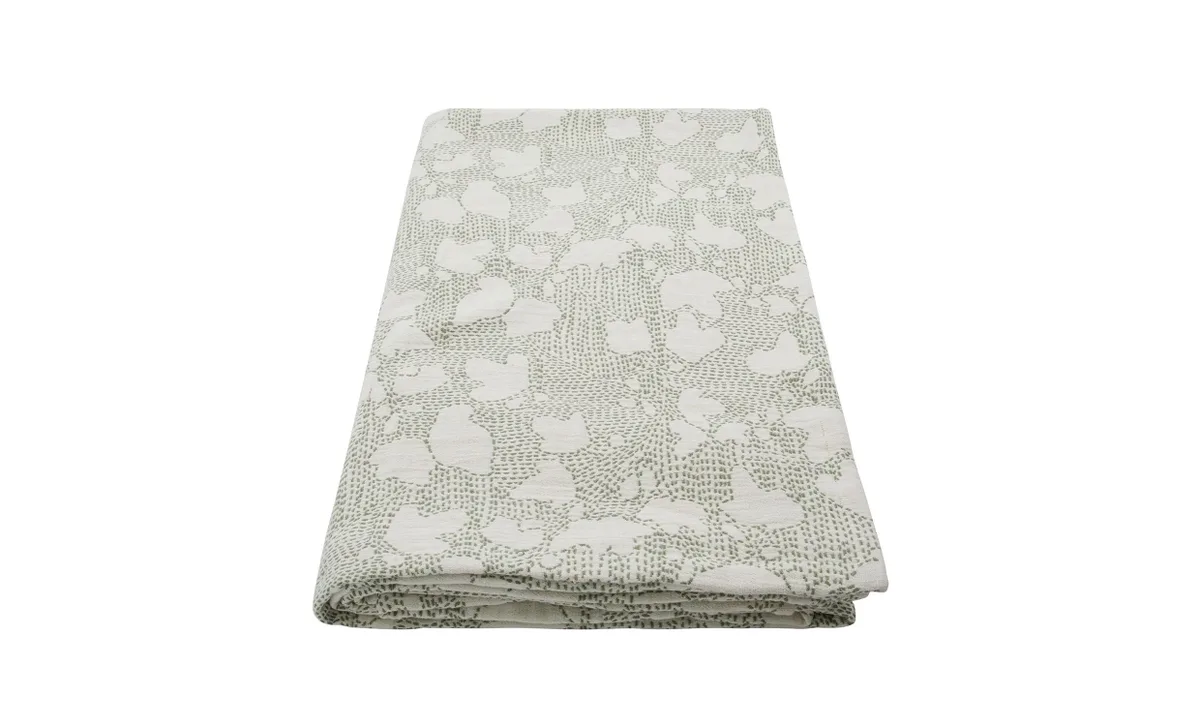 MORI Överkast Dubbel Offwhite/Khaki från House Doctor – produktbild