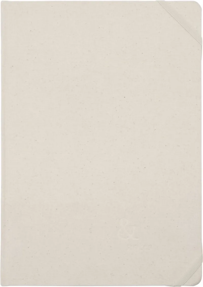 Notitieboek Journal beige A4 by House Doctor in [gid://shopify/Metaobject/297300001103] – product photo