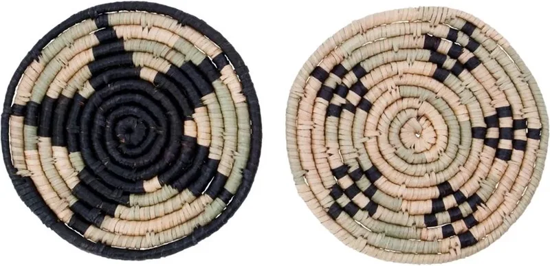 Pannen onderzetters Thea 22cm - 2 stuks van House Doctor in [gid://shopify/Metaobject/307221758287] – productfoto