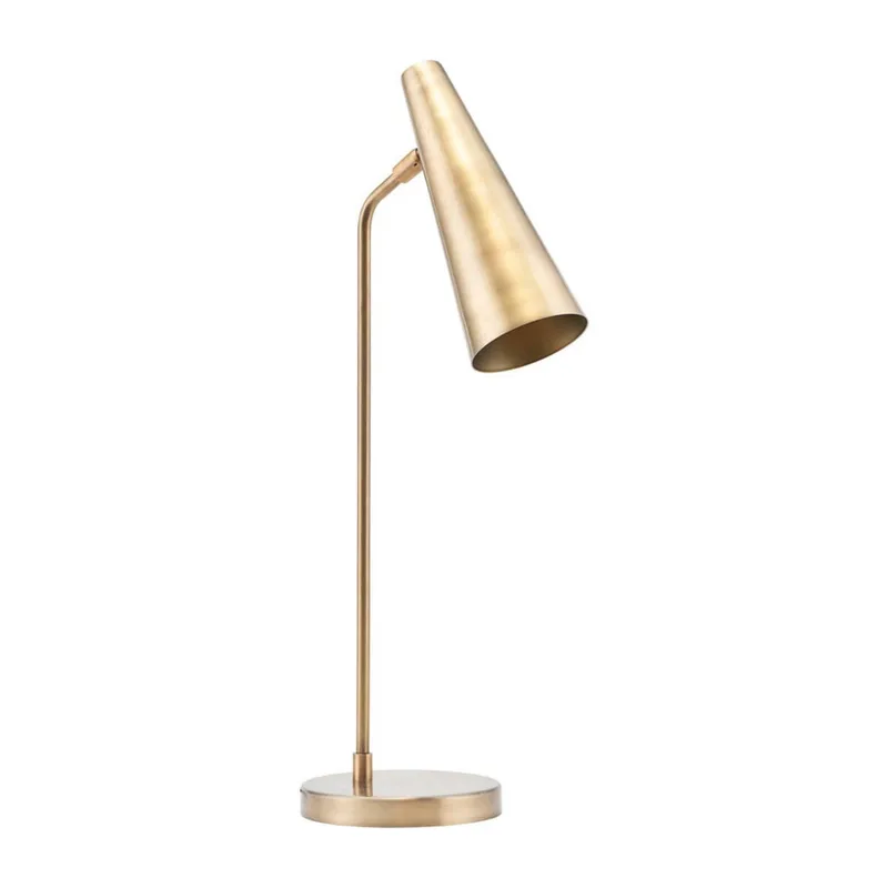Precise tafellamp, messing, hoogte 52 cm, E14 - House Doctor - Woonkamer - Metaal von House Doctor – Produktfoto