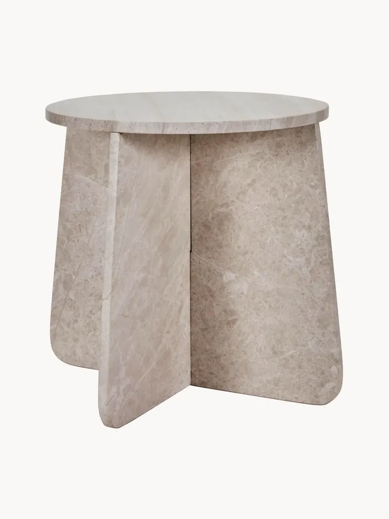 Ronde marmeren bijzettafel Marb von House Doctor – Produktfoto