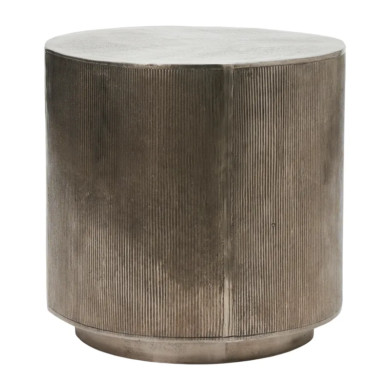 Rota Couchtisch 50cm Gebürstetes Silber fra House Doctor – produktbillede