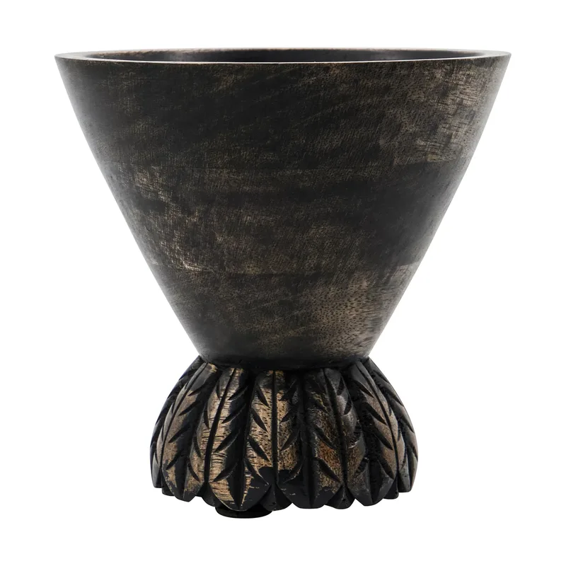 Sani Blumentopf Ø15 cm Schwarz by House Doctor – product photo