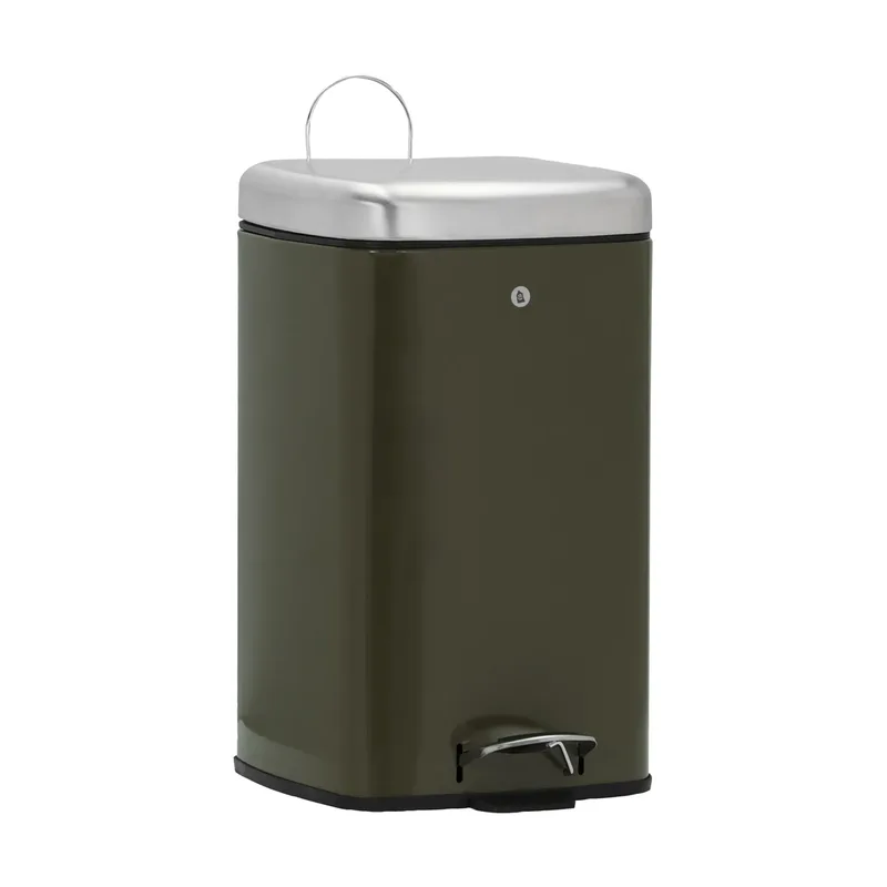 Schwarzer Papierkorb Deep green, 27x36x46 cm by House Doctor – product photo