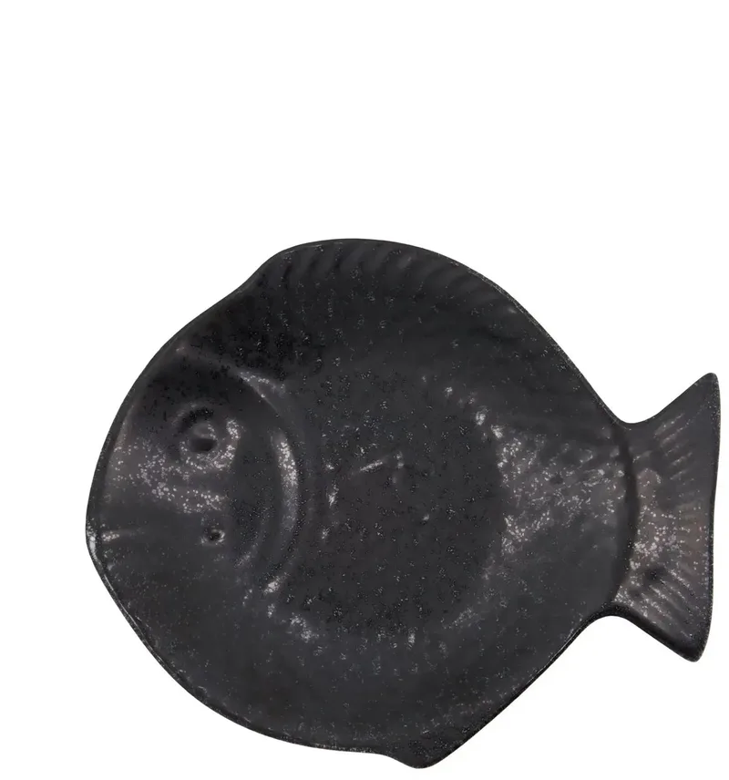 Serveerschaal Kala zwart 26cm van House Doctor in [gid://shopify/Metaobject/303110226255] – productfoto