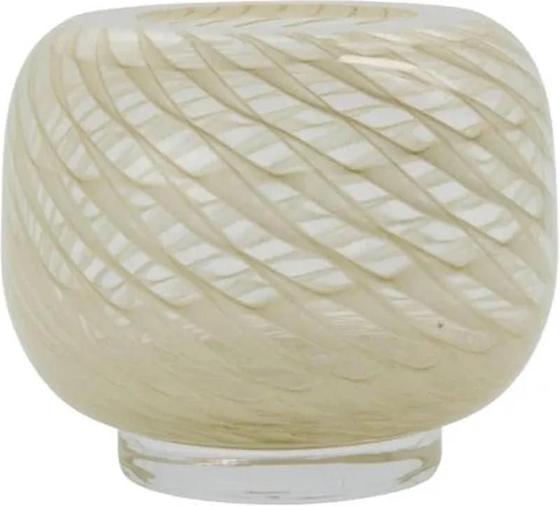 Sfeerlicht Leero geel 10cm van House Doctor in [gid://shopify/Metaobject/307235455311] – productfoto
