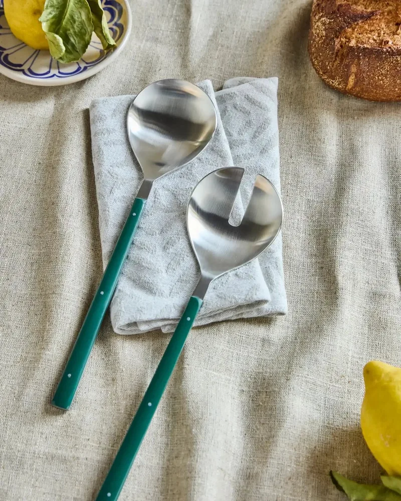 Slabestek Lata groen - set van 2 van House Doctor in [gid://shopify/Metaobject/303100625231,gid://shopify/Metaobject/307231981903] – productfoto