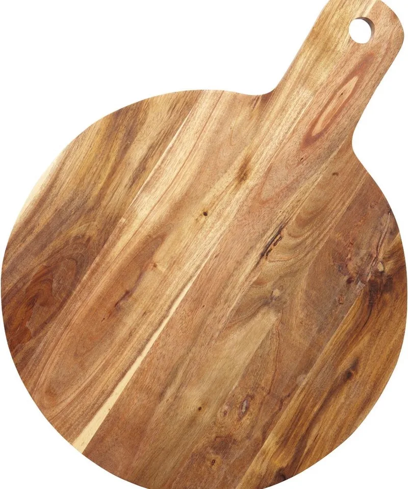 Snijplank - Nature - dia36 cm - l. 48 cm de House Doctor en Bruin – photo du produit