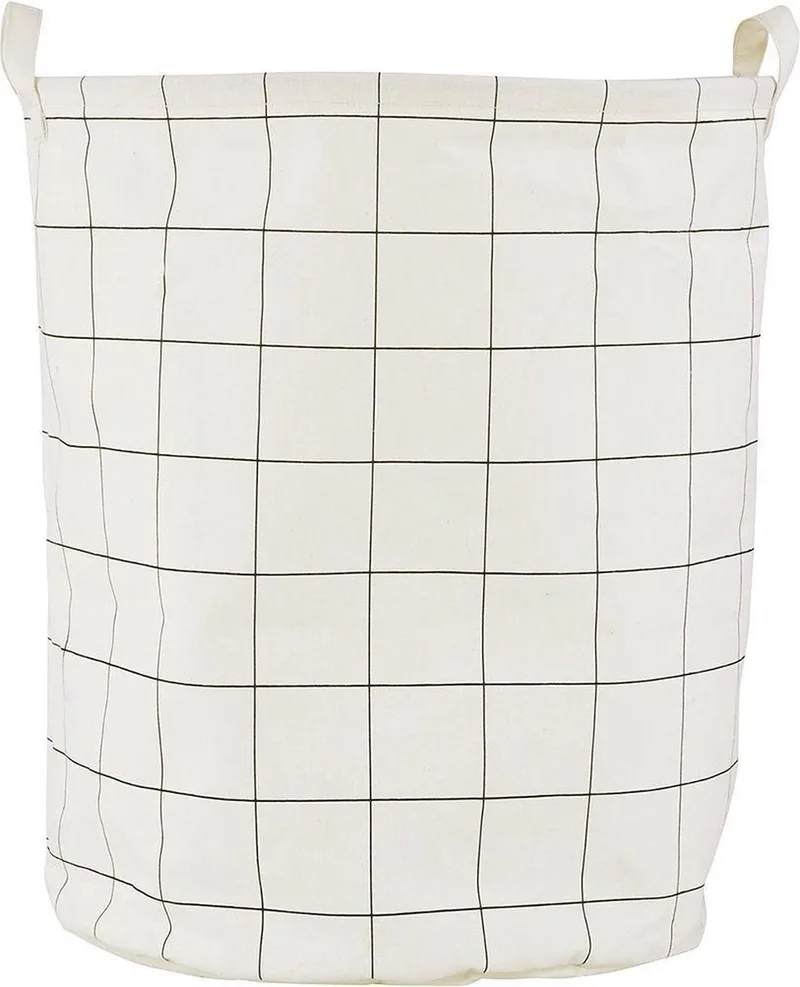 Squares - Wasmand - Ruit - Wit by House Doctor in [gid://shopify/Metaobject/296204665167] – product photo
