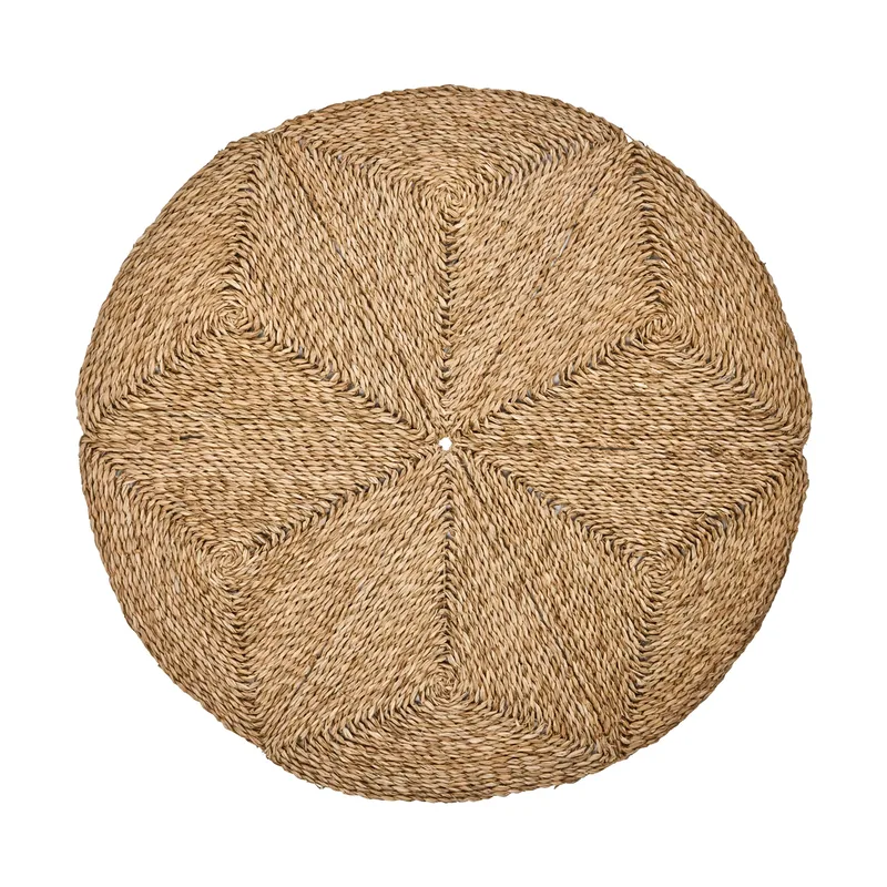 Star Weihnachtsbaumteppich, Ø100 cm Natur by House Doctor – product photo
