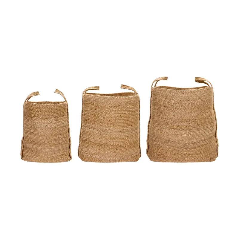 Stella Aufbewahrungskorb 3-teilig Natur by House Doctor – product photo