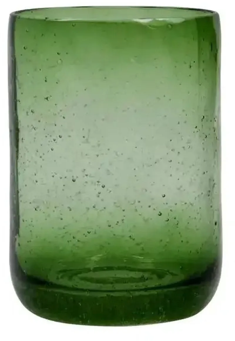 Tandenborstelhouder Wah groen glas by House Doctor in [gid://shopify/Metaobject/303100625231] – product photo