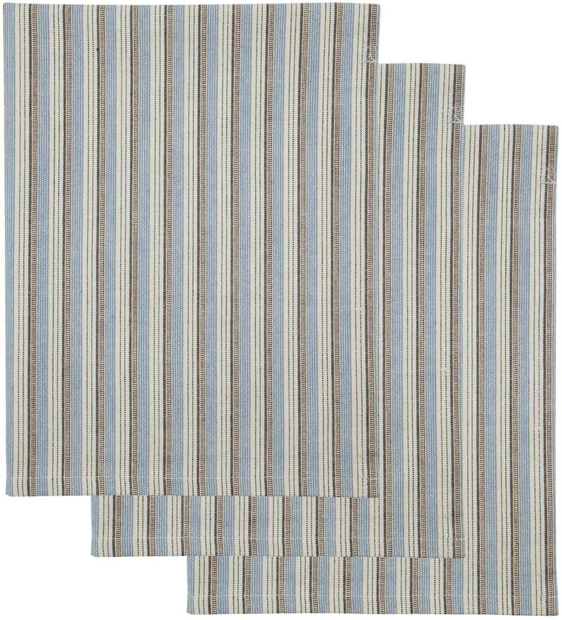 Theedoek Cook Blauw Zand 75x55cm van House Doctor in [gid://shopify/Metaobject/307234865487,gid://shopify/Metaobject/303390916943] – productfoto