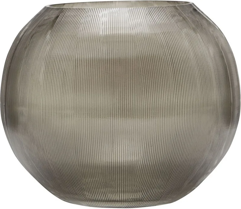 Theelichthouder Chub bruin 14cm by House Doctor in [gid://shopify/Metaobject/307221758287] – product photo
